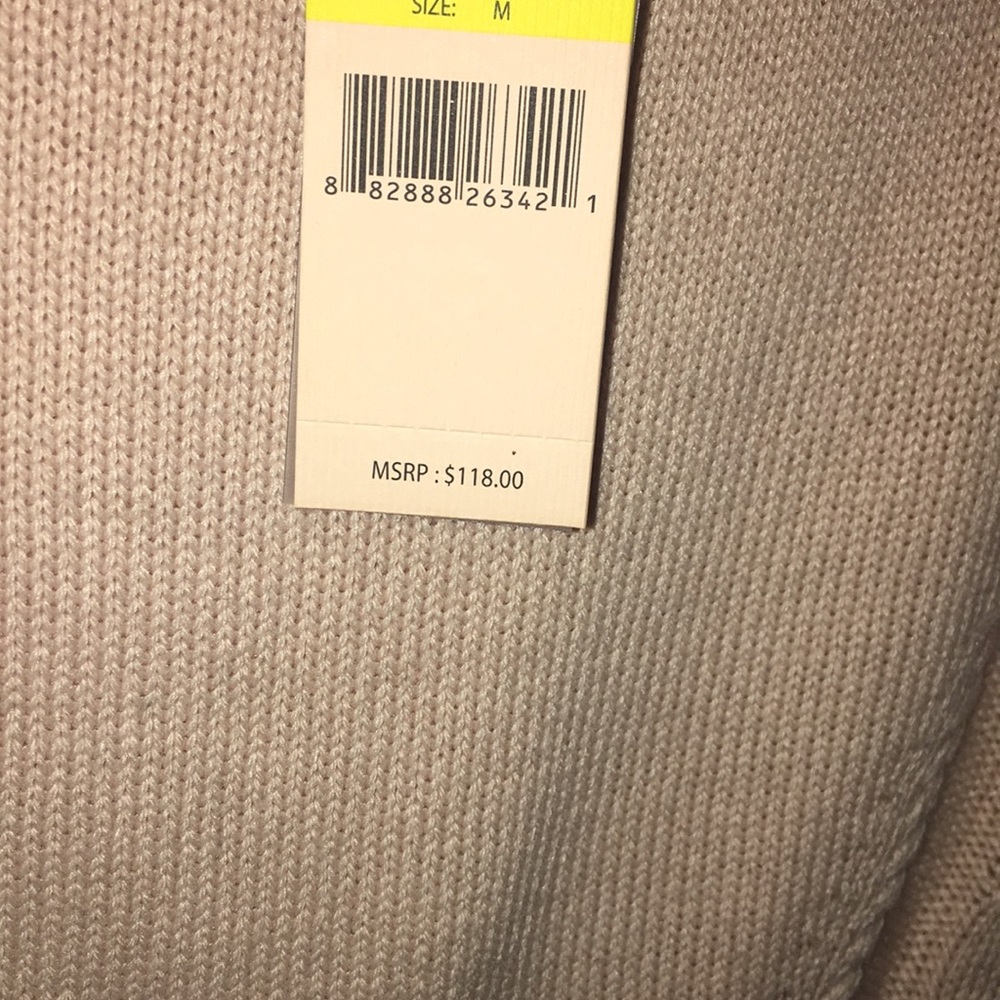 🌸NWT Nanette Lepore 100% Cashmere Mock Sweater - Picture 11 of 12